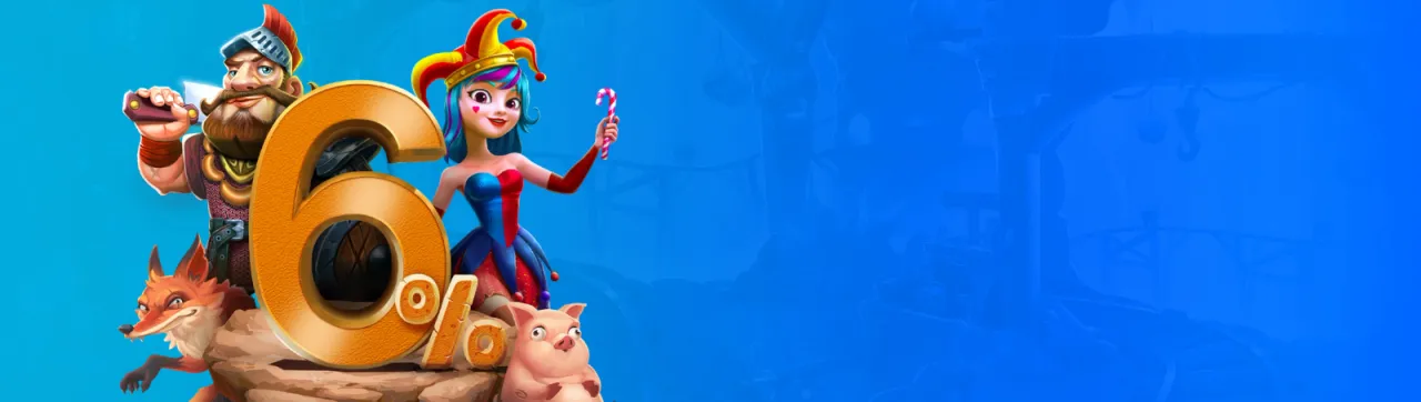 Cashback promotion banner